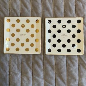 Kate Spade pair trinket dish